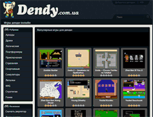 Tablet Screenshot of dendy.com.ua